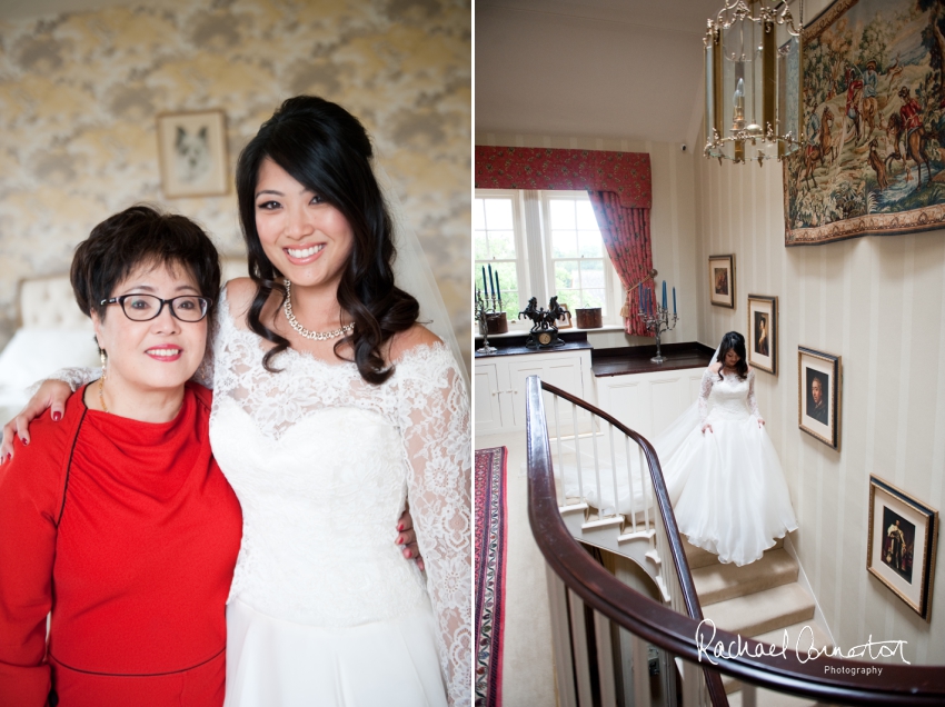 Professional colour photograph of Catherine and Henry's summer wedding at Hinwick Hall by Rachael Connerton Photography