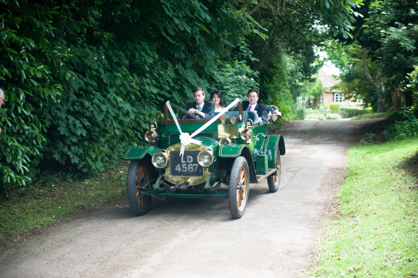 Professional colour photograph of Catherine and Henry's summer wedding at Hinwick Hall by Rachael Connerton Photography