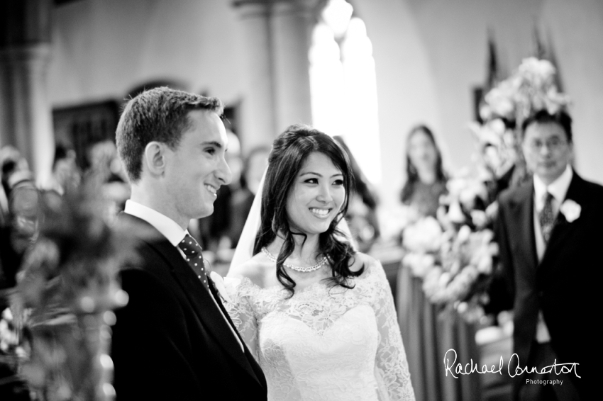 Professional colour photograph of Catherine and Henry's summer wedding at Hinwick Hall by Rachael Connerton Photography