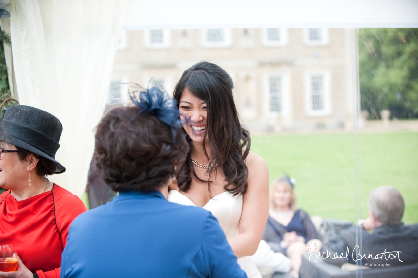 Professional colour photograph of Catherine and Henry's summer wedding at Hinwick Hall by Rachael Connerton Photography