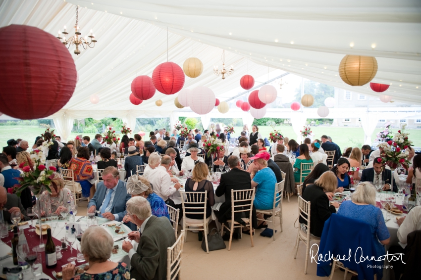 Professional colour photograph of Catherine and Henry's summer wedding at Hinwick Hall by Rachael Connerton Photography