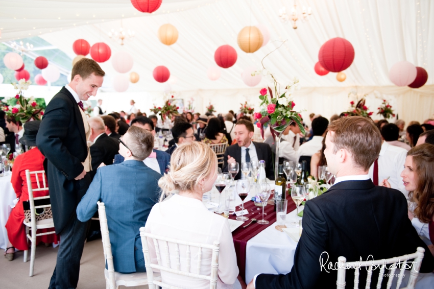 Professional colour photograph of Catherine and Henry's summer wedding at Hinwick Hall by Rachael Connerton Photography