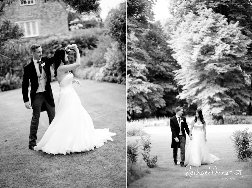 Professional colour photograph of Catherine and Henry's summer wedding at Hinwick Hall by Rachael Connerton Photography