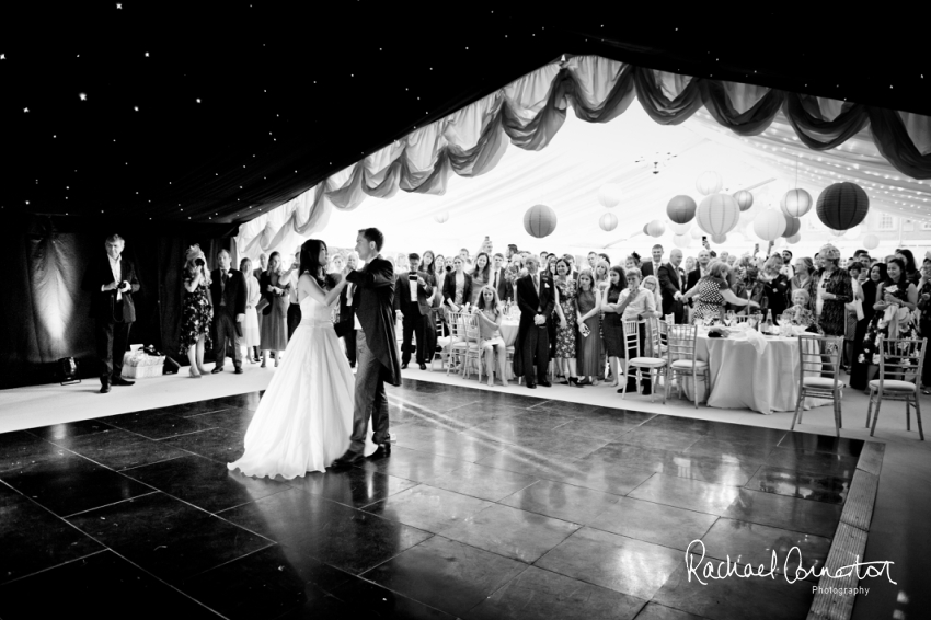 Professional colour photograph of Catherine and Henry's summer wedding at Hinwick Hall by Rachael Connerton Photography