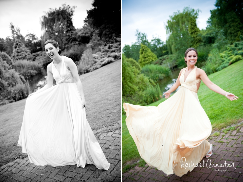 Professional photograph of wedding at Hothorpe Hall