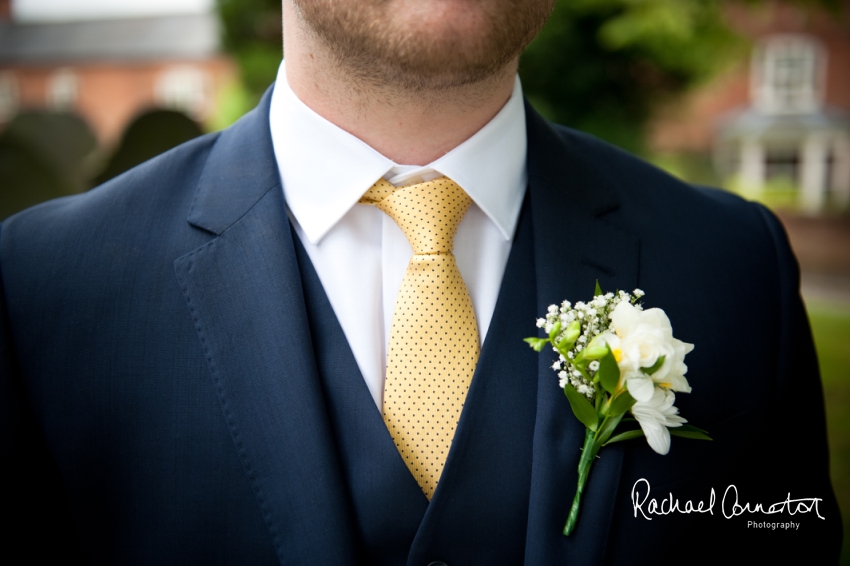 Professional photograph of wedding at Hothorpe Hall