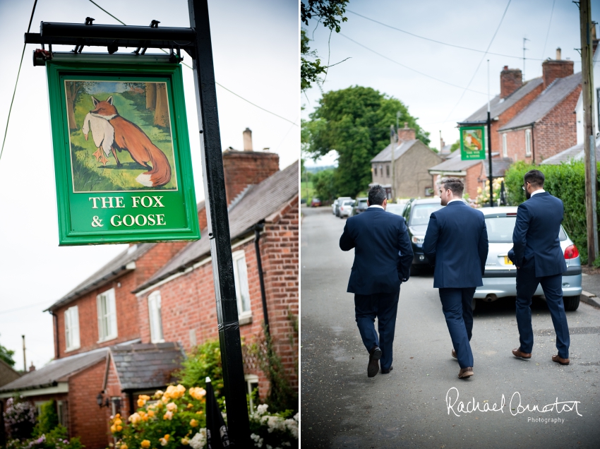 Professional photograph of wedding at Hothorpe Hall