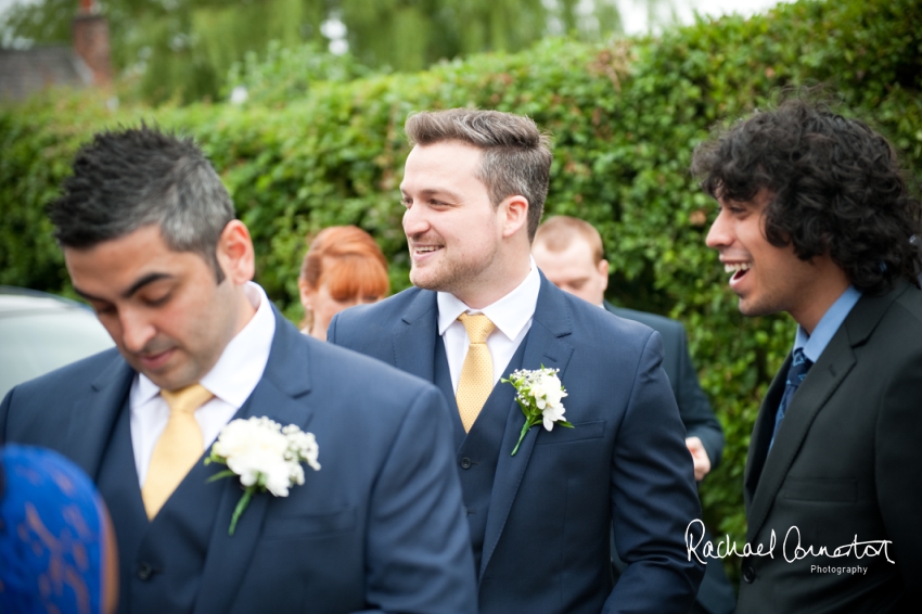 Professional photograph of wedding at Hothorpe Hall