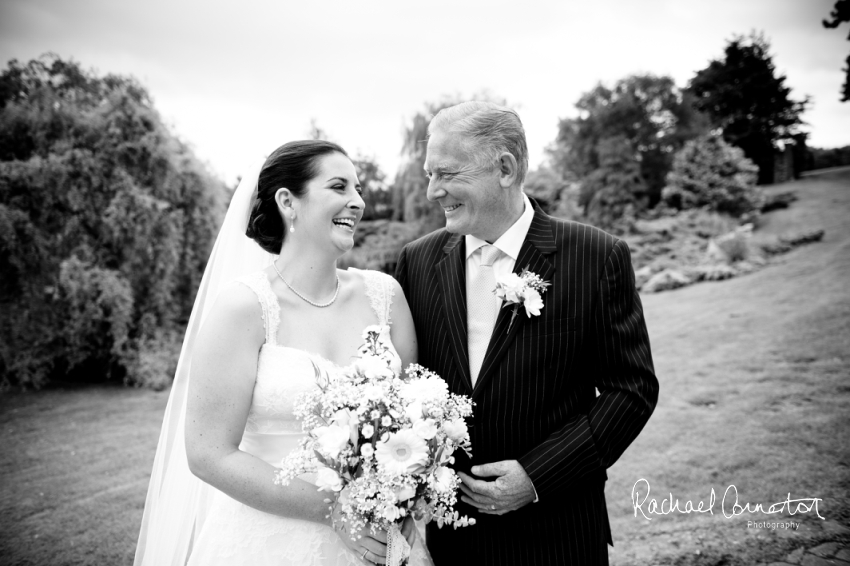 Professional photograph of wedding at Hothorpe Hall