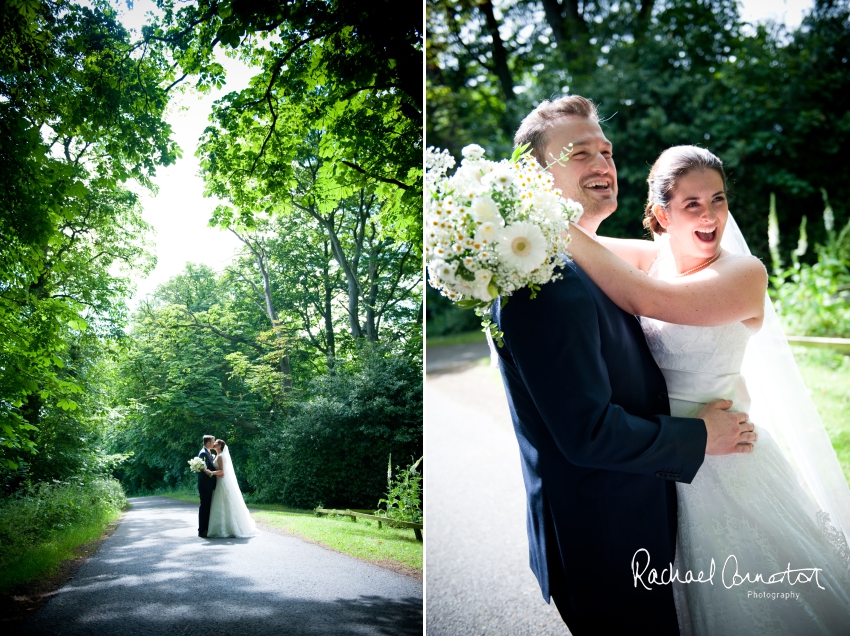 Professional photograph of wedding at Hothorpe Hall