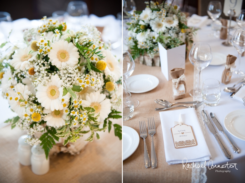 Professional photograph of wedding at Hothorpe Hall