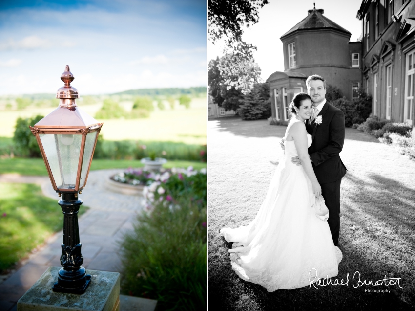 Professional photograph of wedding at Hothorpe Hall