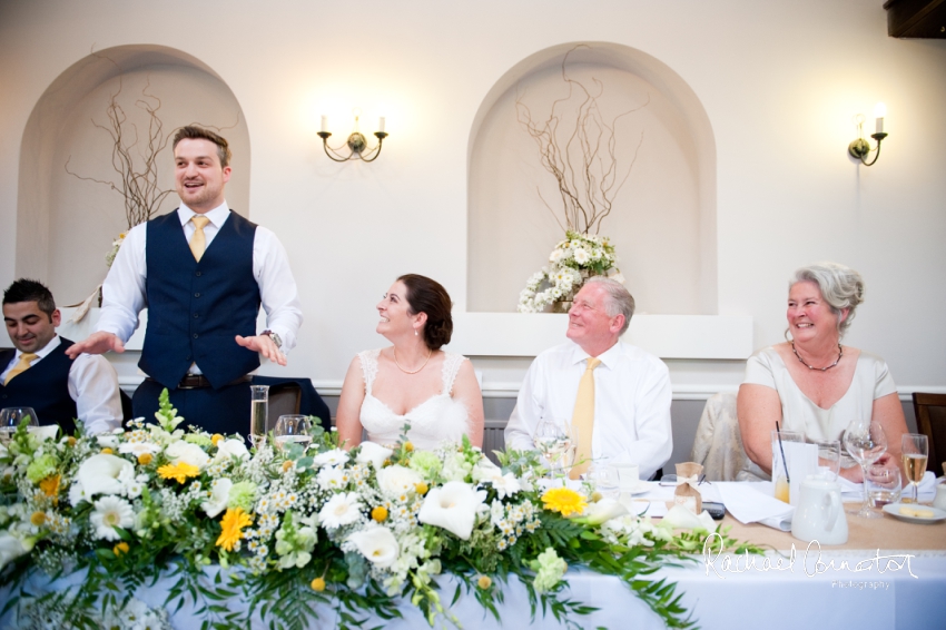 Professional photograph of wedding at Hothorpe Hall