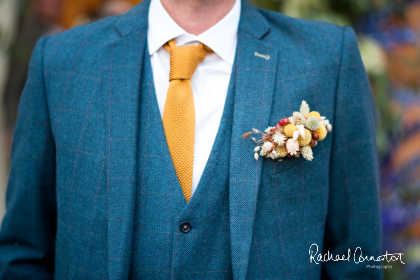 Professional colour photograph of Sophie and Richard's Summer wedding at Langar Hall by Rachael Connerton Photography