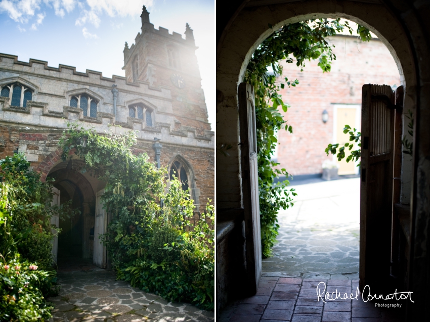 Professional colour photograph of Sophie and Richard's Summer wedding at Langar Hall by Rachael Connerton Photography