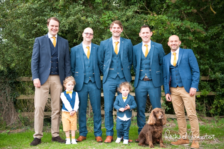 Professional colour photograph of Sophie and Richard's Summer wedding at Langar Hall by Rachael Connerton Photography