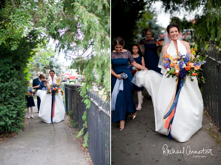 Professional colour photograph of Sophie and Richard's Summer wedding at Langar Hall by Rachael Connerton Photography