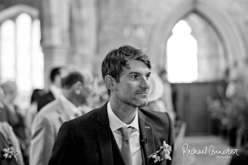 Professional colour photograph of Sophie and Richard's Summer wedding at Langar Hall by Rachael Connerton Photography