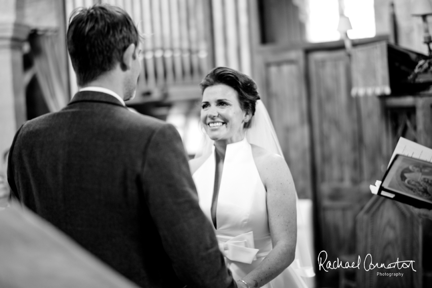 Professional colour photograph of Sophie and Richard's Summer wedding at Langar Hall by Rachael Connerton Photography