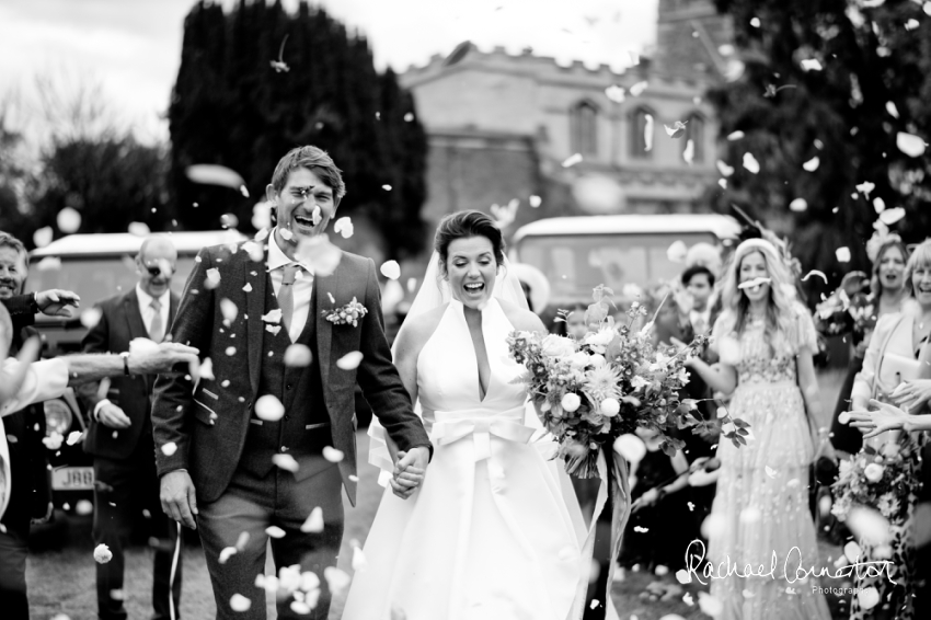 Professional colour photograph of Sophie and Richard's Summer wedding at Langar Hall by Rachael Connerton Photography