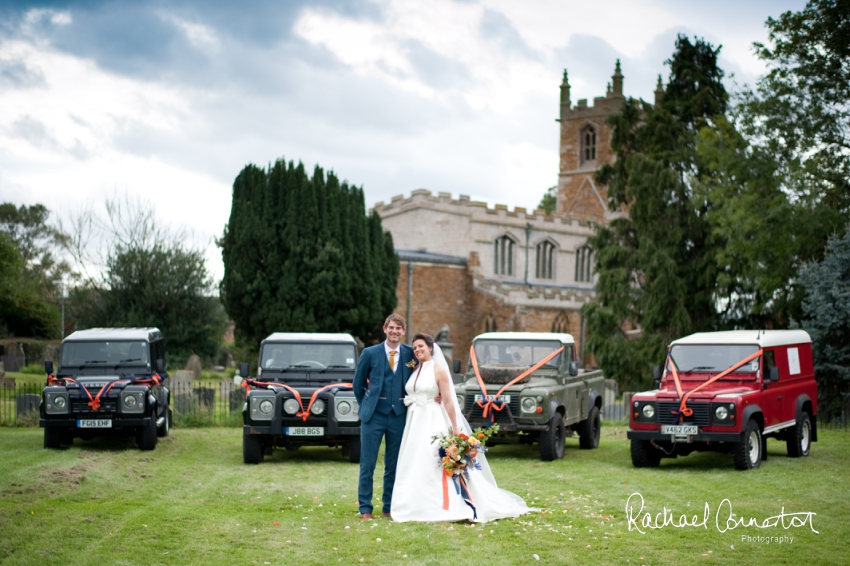 Professional colour photograph of Sophie and Richard's Summer wedding at Langar Hall by Rachael Connerton Photography