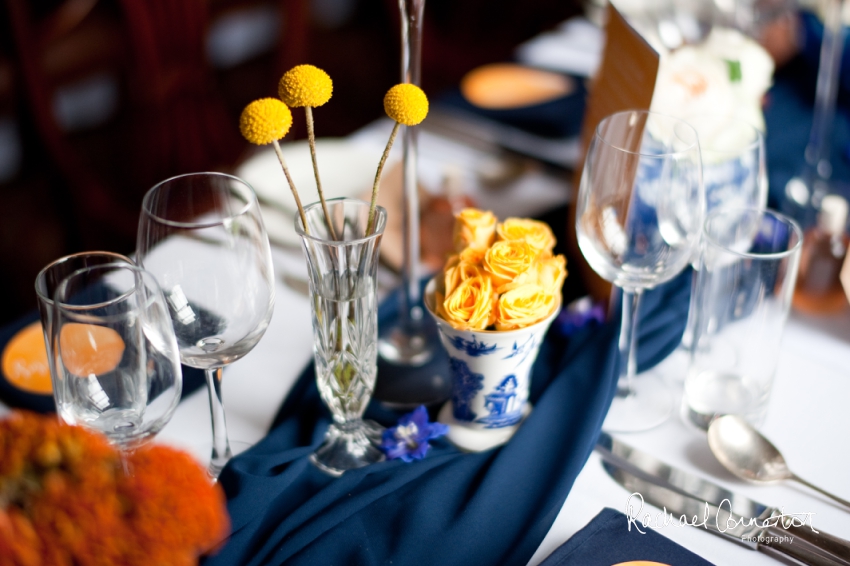 Professional colour photograph of Sophie and Richard's Summer wedding at Langar Hall by Rachael Connerton Photography