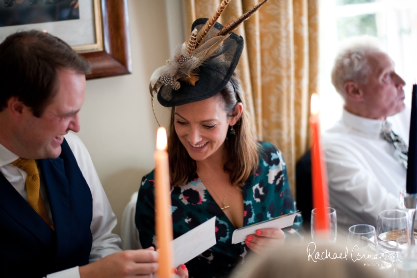 Professional colour photograph of Sophie and Richard's Summer wedding at Langar Hall by Rachael Connerton Photography