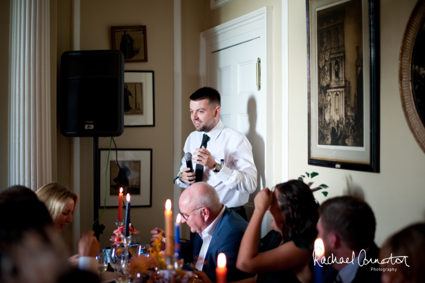 Professional colour photograph of Sophie and Richard's Summer wedding at Langar Hall by Rachael Connerton Photography