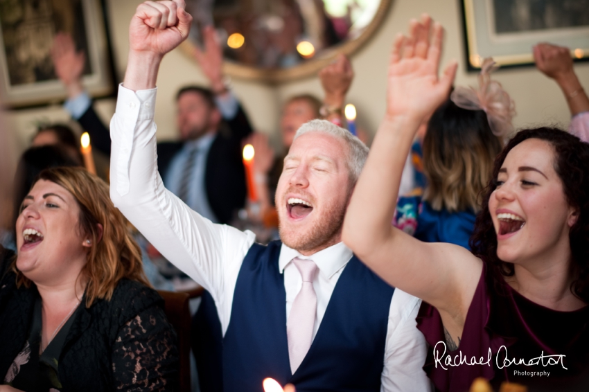 Professional colour photograph of Sophie and Richard's Summer wedding at Langar Hall by Rachael Connerton Photography