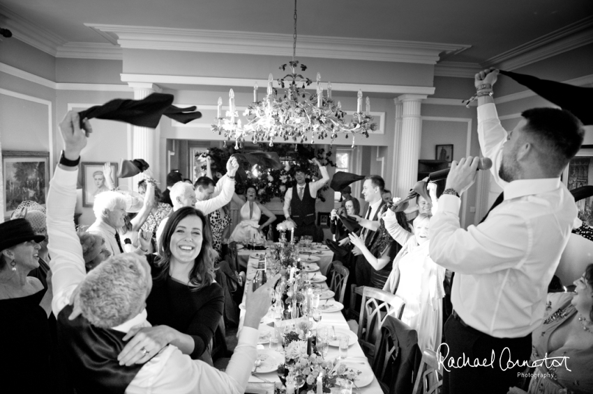 Professional colour photograph of Sophie and Richard's Summer wedding at Langar Hall by Rachael Connerton Photography