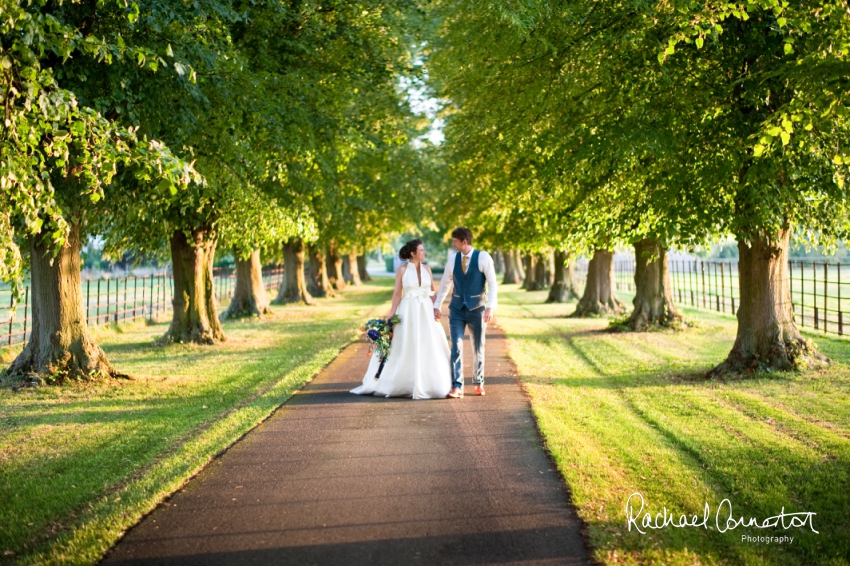 Professional colour photograph of Sophie and Richard's Summer wedding at Langar Hall by Rachael Connerton Photography