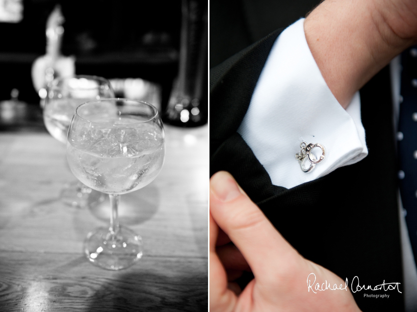 Professional colour photograph of Eloise and Will's winter wedding at Rushton Hall by Rachael Connerton Photography