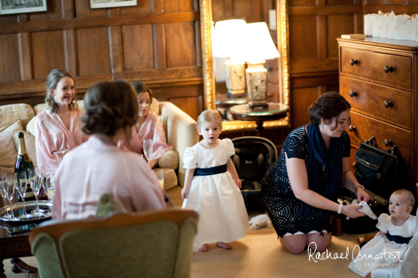 Professional colour photograph of Eloise and Will's winter wedding at Rushton Hall by Rachael Connerton Photography