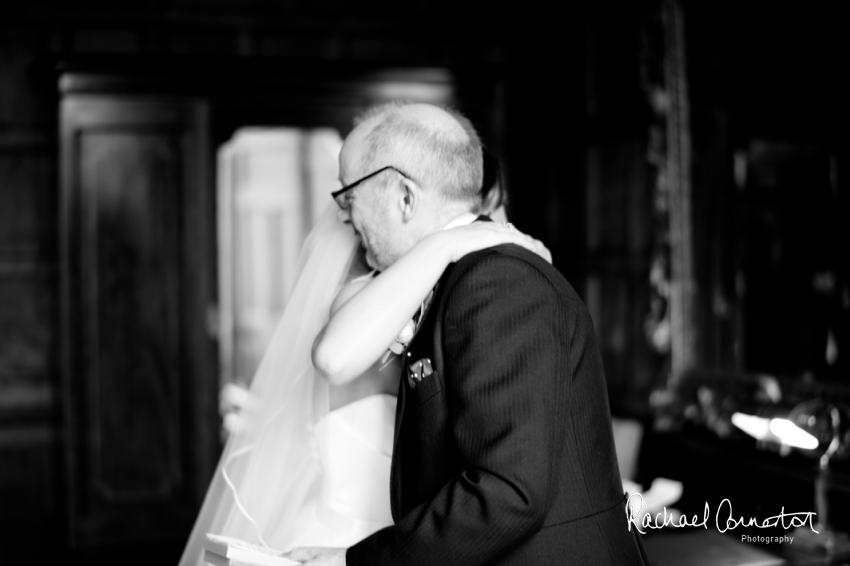 Professional colour photograph of Eloise and Will's winter wedding at Rushton Hall by Rachael Connerton Photography