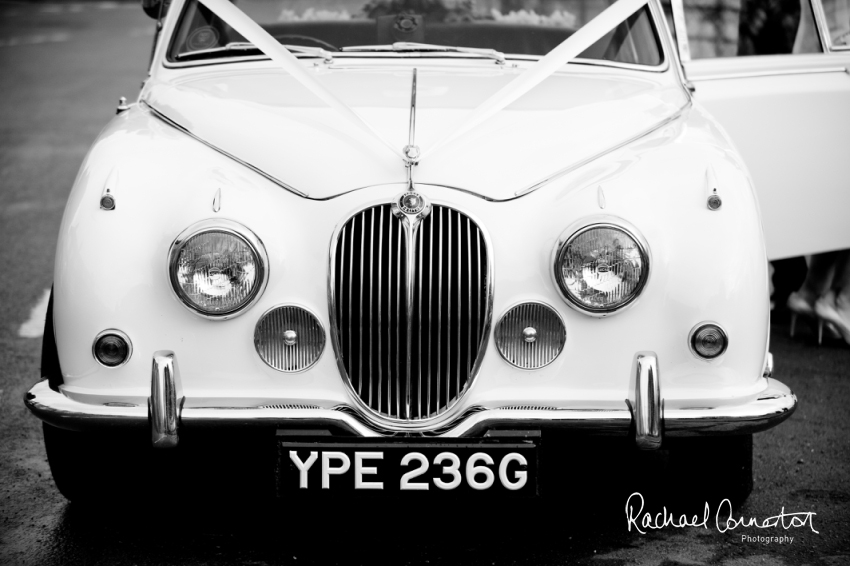 Professional colour photograph of Eloise and Will's winter wedding at Rushton Hall by Rachael Connerton Photography