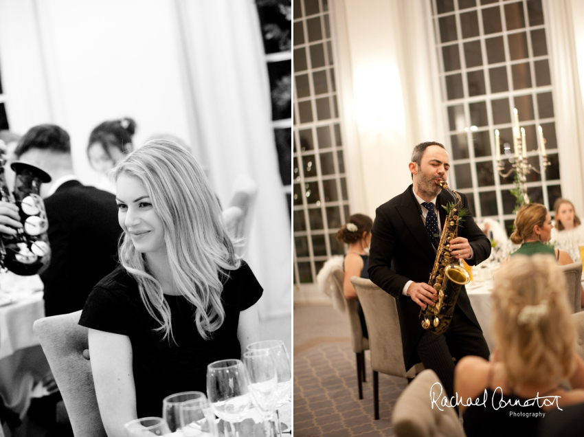 Professional colour photograph of Eloise and Will's winter wedding at Rushton Hall by Rachael Connerton Photography