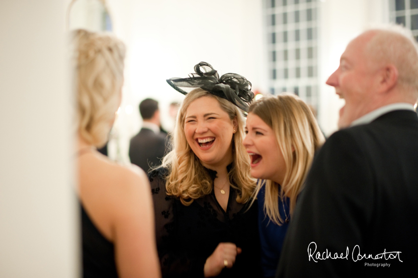 Professional colour photograph of Eloise and Will's winter wedding at Rushton Hall by Rachael Connerton Photography