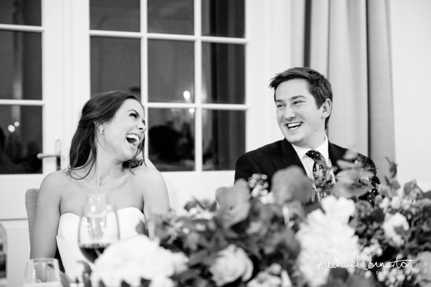 Professional colour photograph of Eloise and Will's winter wedding at Rushton Hall by Rachael Connerton Photography