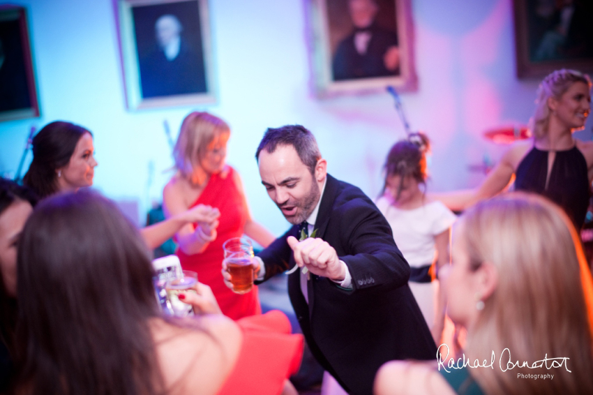 Professional colour photograph of Eloise and Will's winter wedding at Rushton Hall by Rachael Connerton Photography