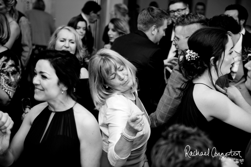 Professional colour photograph of Eloise and Will's winter wedding at Rushton Hall by Rachael Connerton Photography