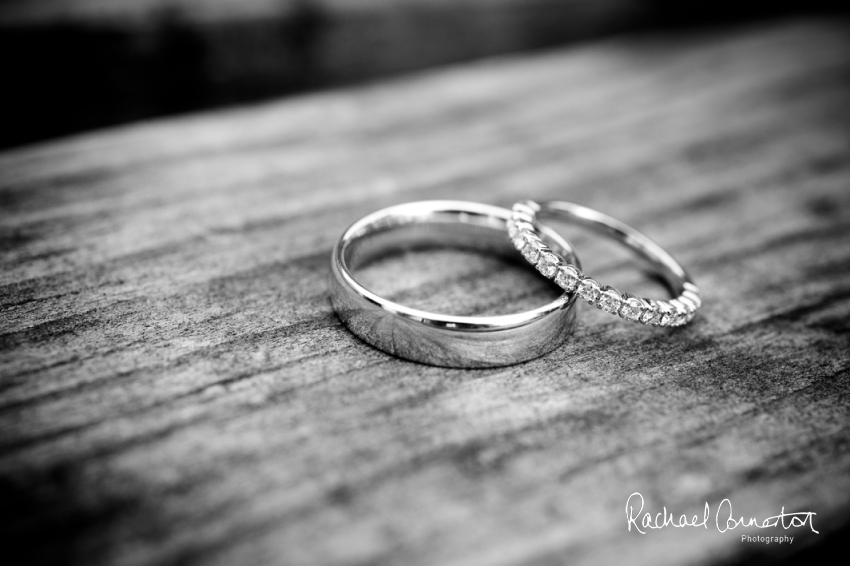 Professional colour photograph of Eloise and Will's winter wedding at Rushton Hall by Rachael Connerton Photography