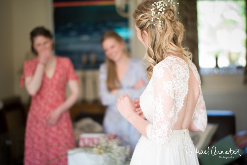 Professional colour photograph of Steph and Hugh's Spring tipi wedding by Rachael Connerton Photography