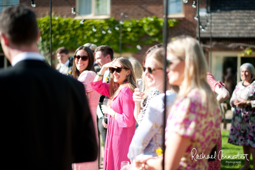 Professional colour photograph of Steph and Hugh's Spring tipi wedding by Rachael Connerton Photography