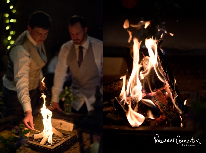 Professional colour photograph of Steph and Hugh's Spring tipi wedding by Rachael Connerton Photography