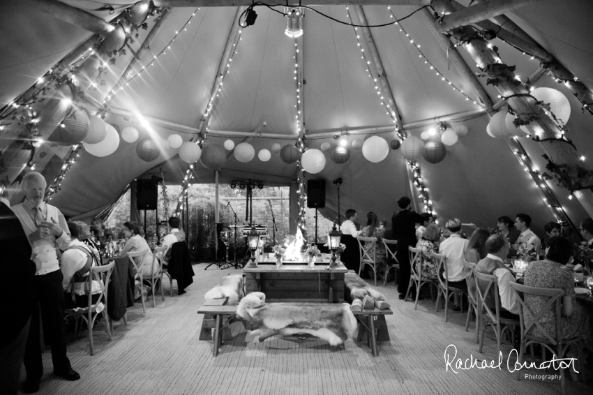 Professional colour photograph of Steph and Hugh's Spring tipi wedding by Rachael Connerton Photography