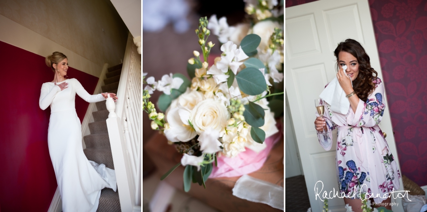 Professional colour photograph of Annabel and Andrew's spring wedding at Stapleford Park by Rachael Connerton Photography