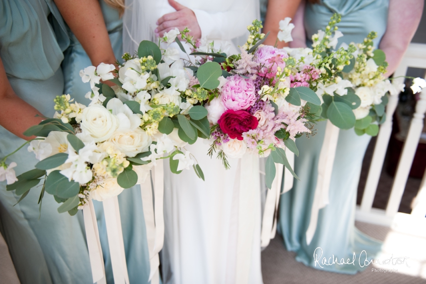 Professional colour photograph of Annabel and Andrew's spring wedding at Stapleford Park by Rachael Connerton Photography