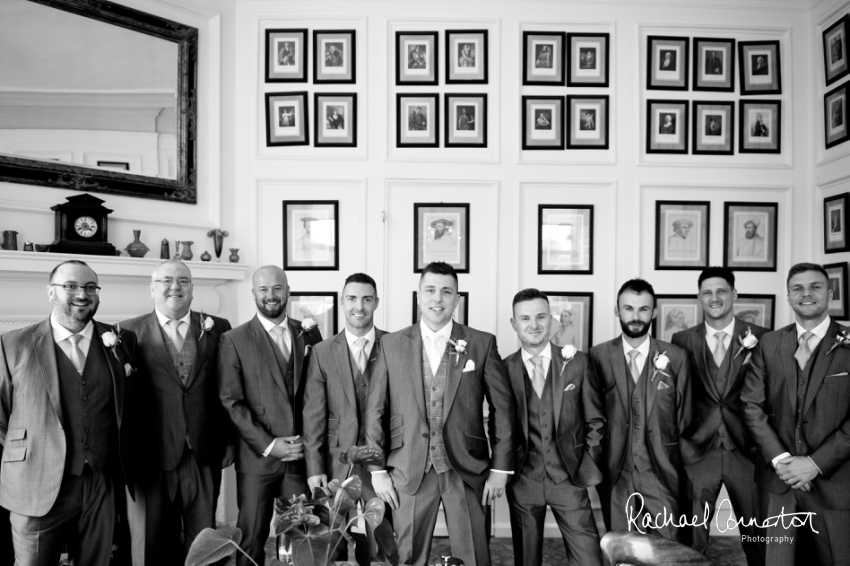 Professional colour photograph of Annabel and Andrew's spring wedding at Stapleford Park by Rachael Connerton Photography