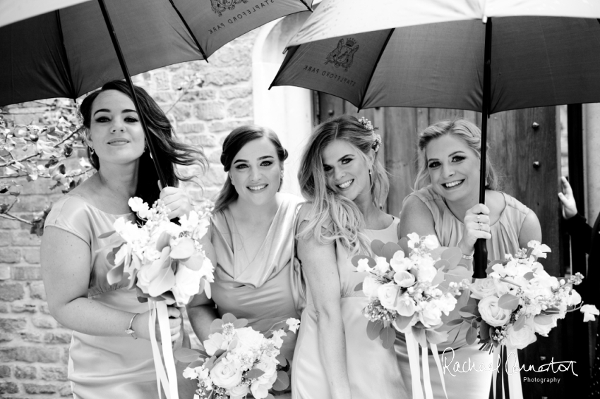 Professional colour photograph of Annabel and Andrew's spring wedding at Stapleford Park by Rachael Connerton Photography