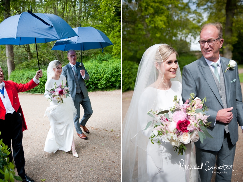 Professional colour photograph of Annabel and Andrew's spring wedding at Stapleford Park by Rachael Connerton Photography